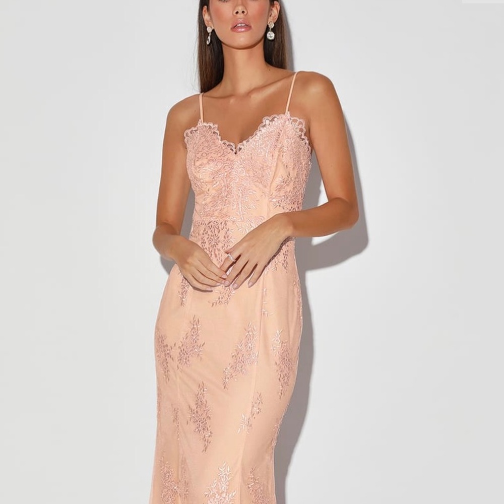 Came to Dance Maxi Dress - Blush